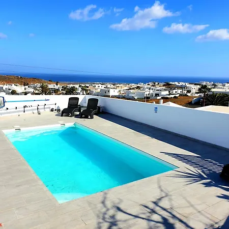 Vista Mar I, Meerblick, 360 Qm, Heated Pool, Hot Tube, Roof Terrace, Gaming Room, Wifi * Tías